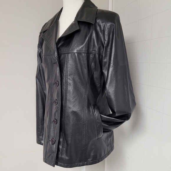 Akoury Leather Jacket - Picture 2 of 8